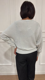 Maglia giro lurex pipistrello DT54TB RAGNO