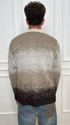 Cardigan pixel OH1F2W6M80 OVER/D