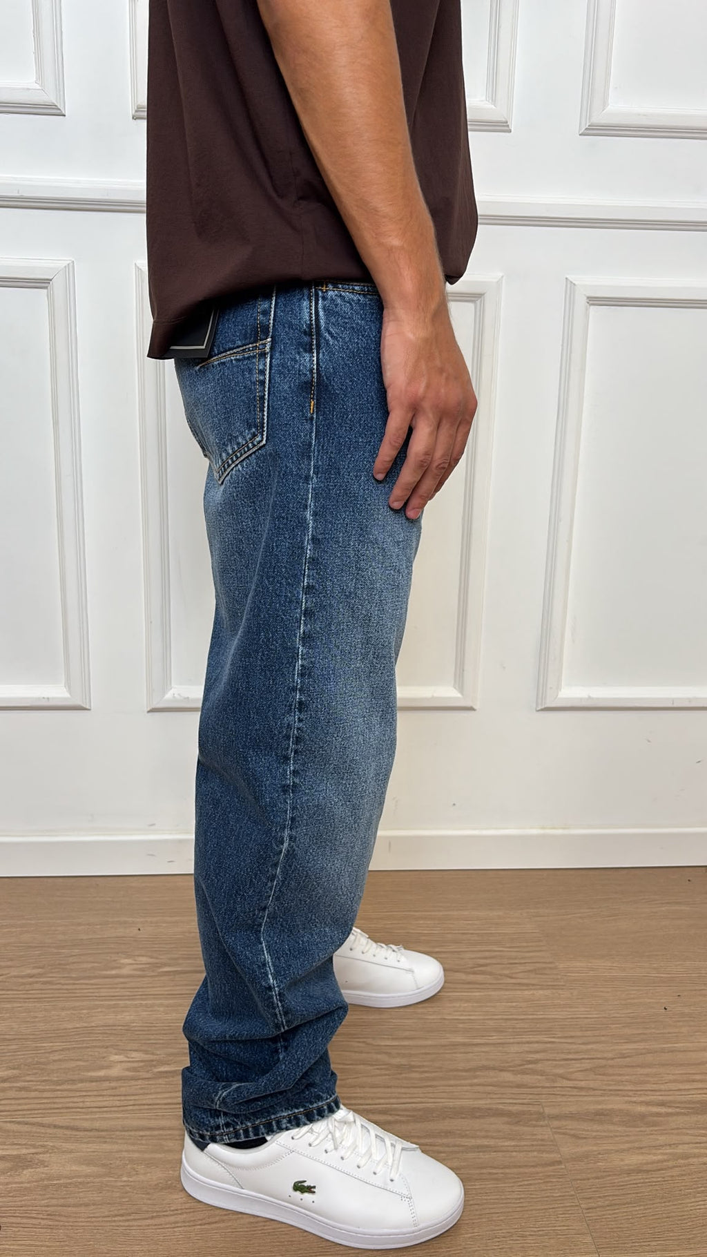 Jeans baggy vita media PE7WMAECFL IMPERIAL