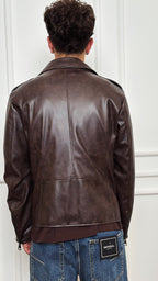 Chiodo in ecopelle Imperial U3025640 moro