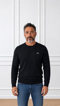 Maglia girocollo in lana cardata AH2916 LACOSTE