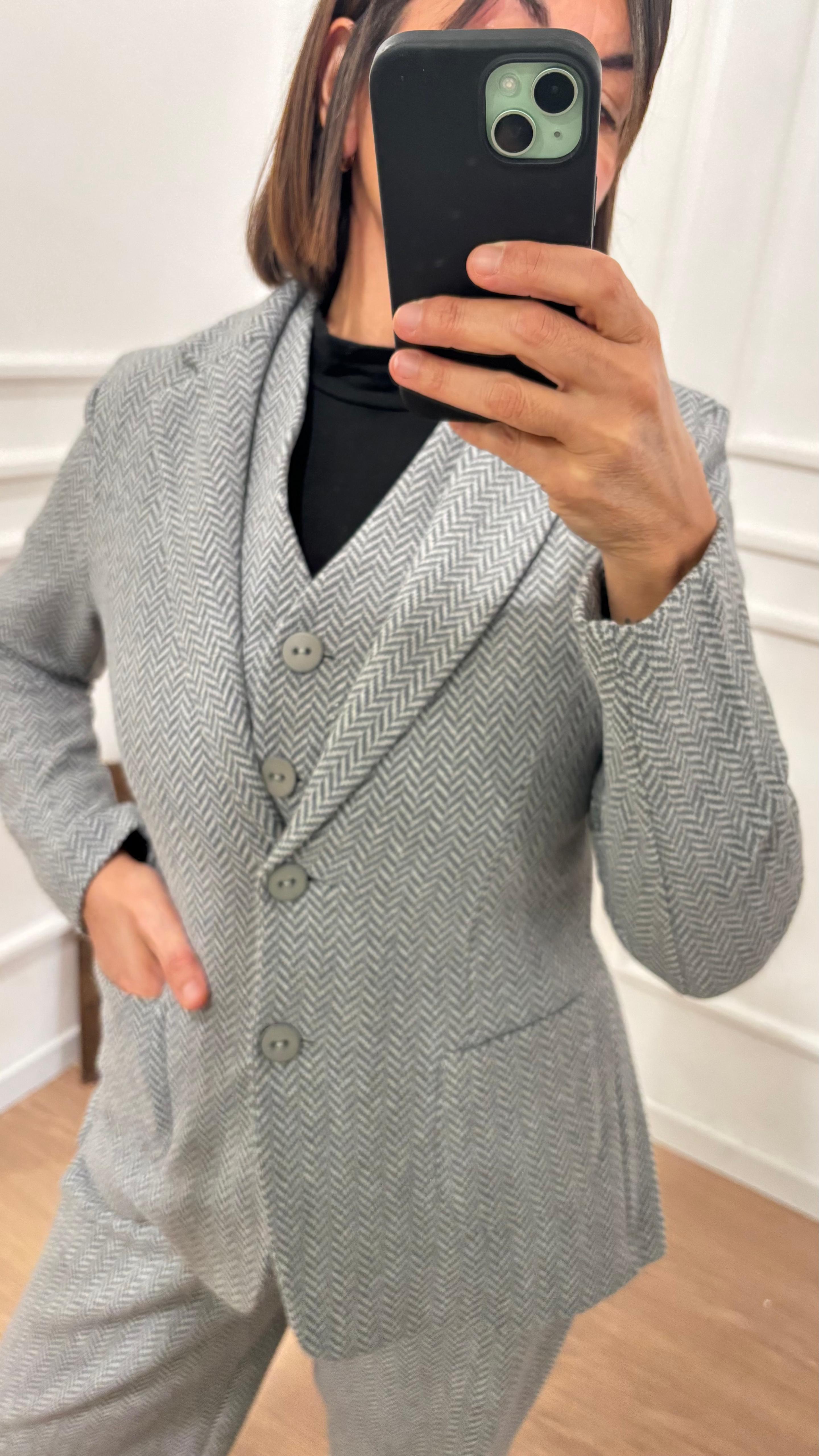 Blazer Ragno DR38GA 135 grigio melange