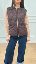 Piumino smanicato Ragno DP02KS