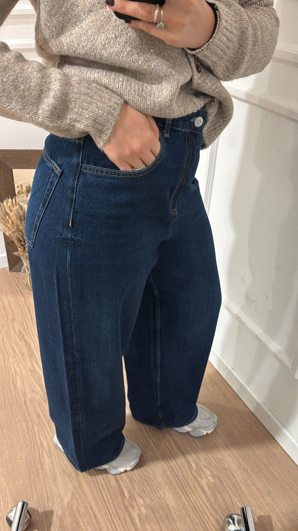 Jeans Paulina vita alta Only
