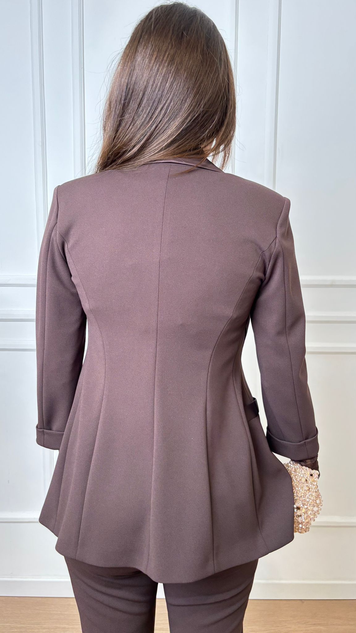 Blazer doppiopetto Imperial JU25KAW cioccolato