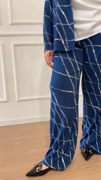 Pantaloni fluidi in jersey Luisa Viola P885 01