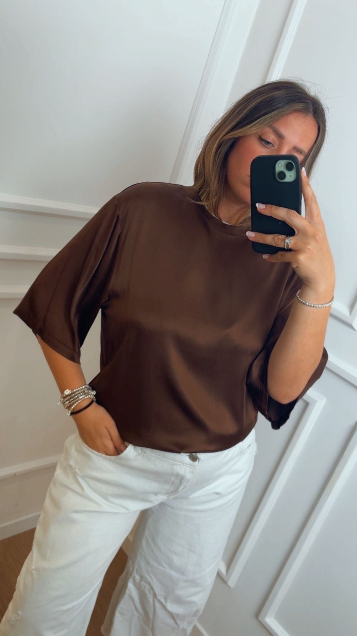 Blusa scivolata Dixie T782A033