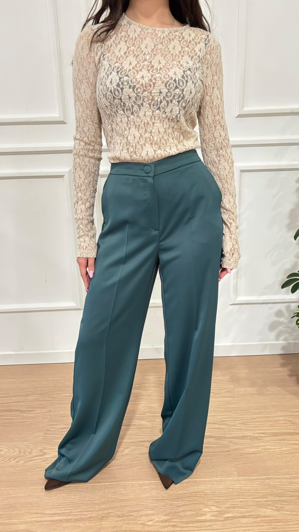 Pantalone in raso matte Falesia2 Emme Marella