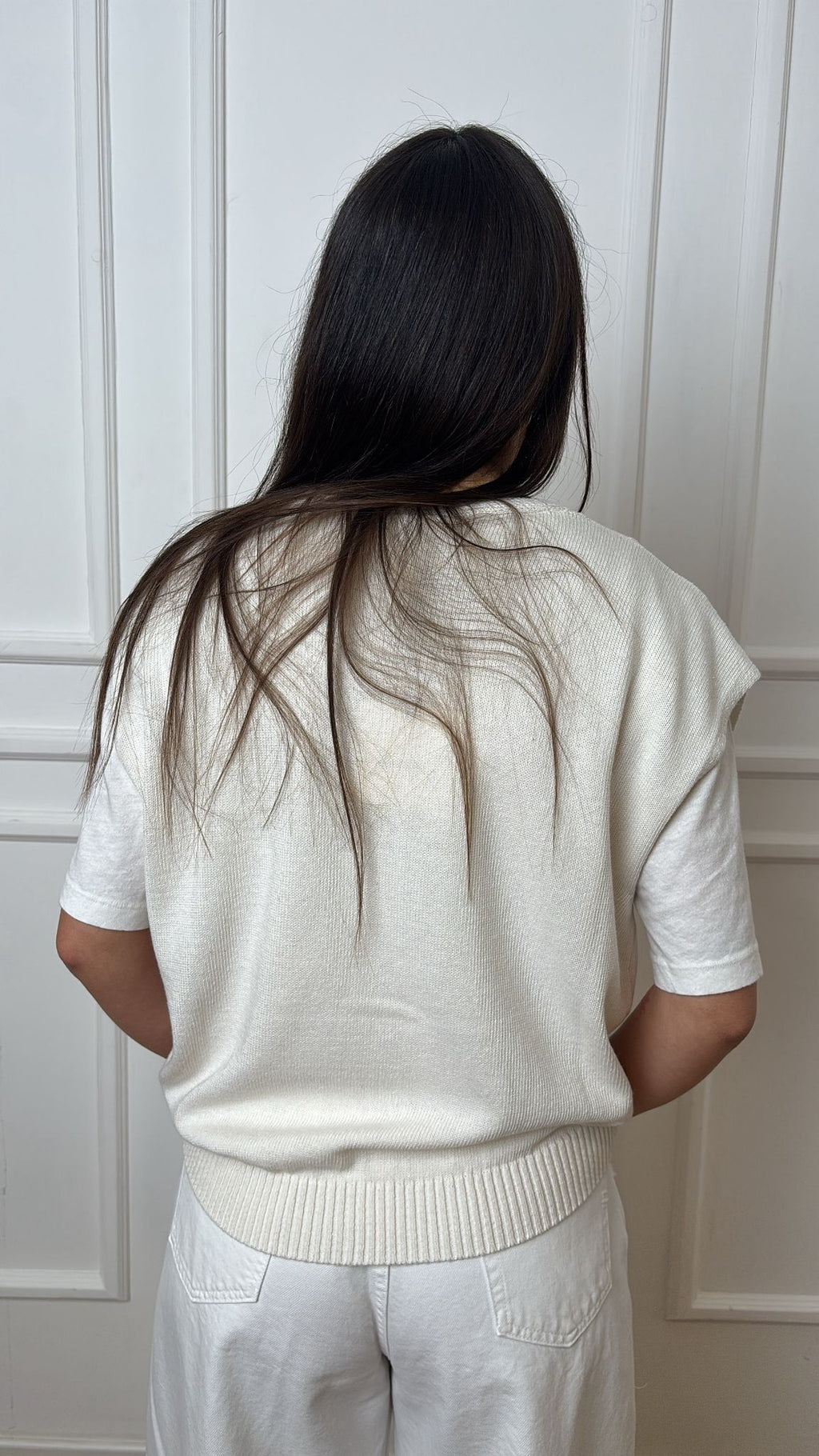 Gilet rombi scollo a V Tensione In D75629