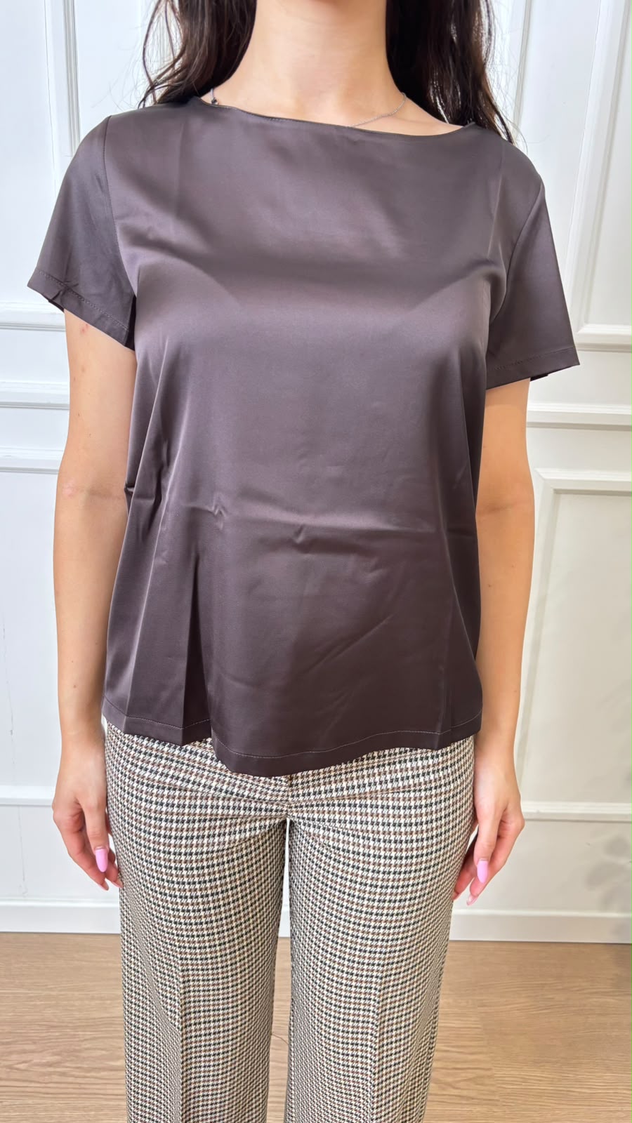 T-Shirt jacquard Tritone Emme Marella