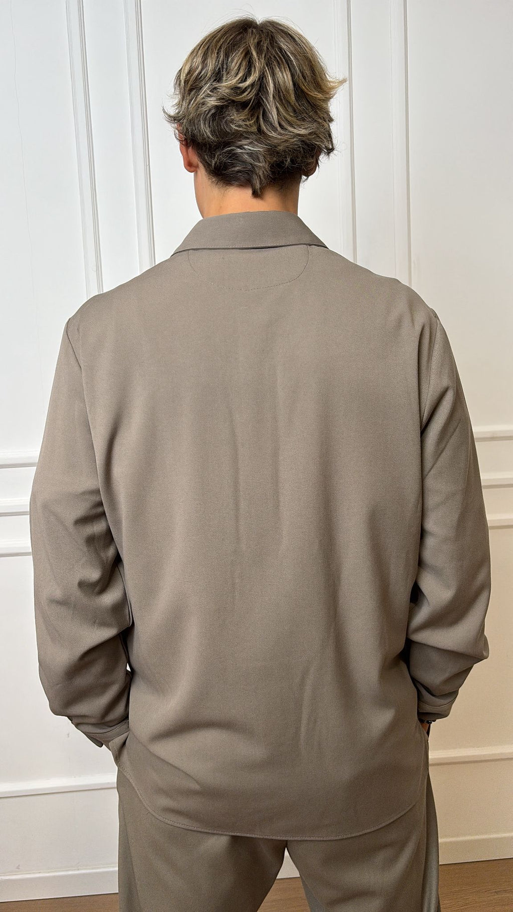 Camicia taschino Imperial C1I9KBV Taupe