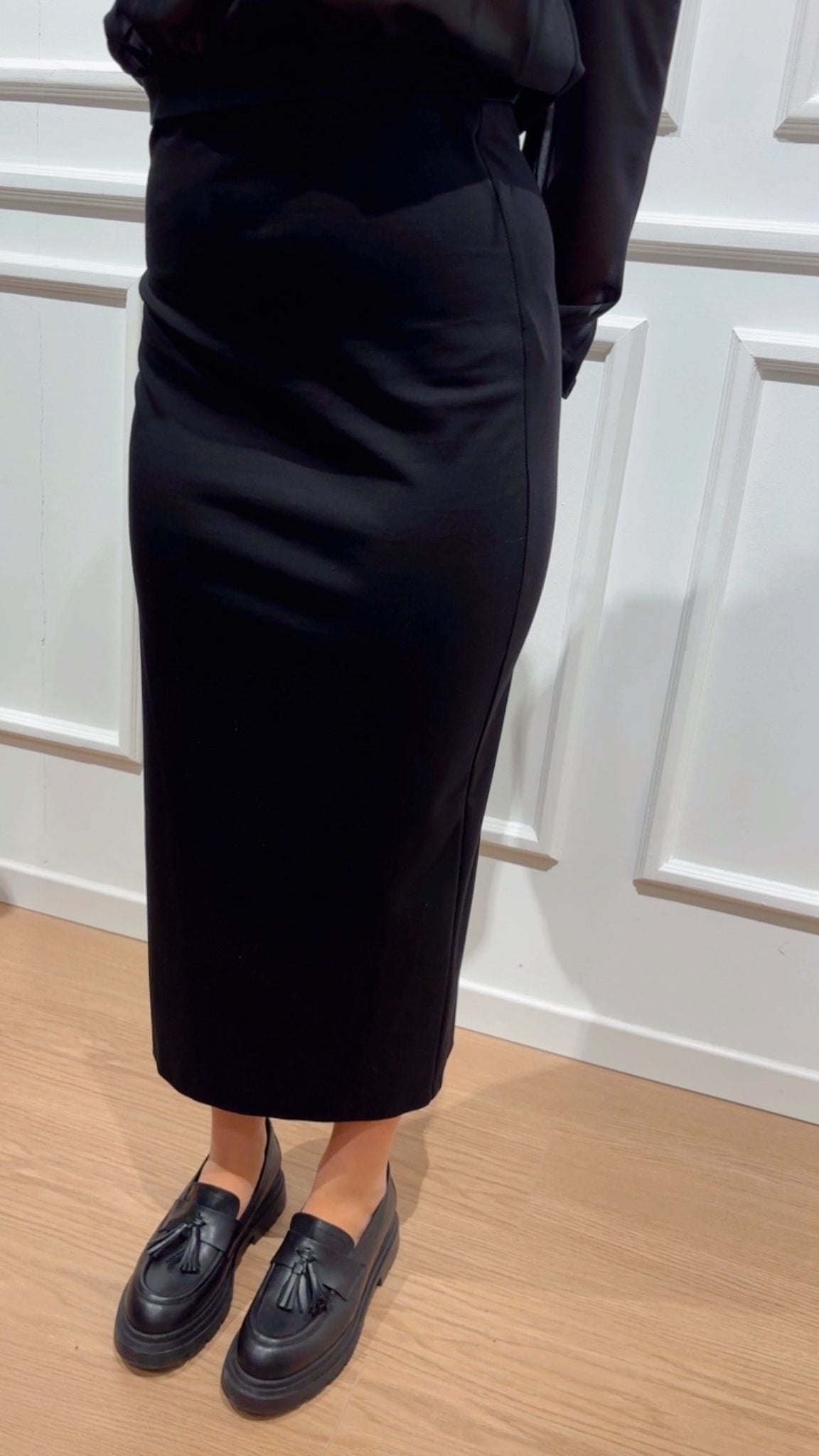 Gonna matita punto milano Tensione In 26G1204 nera