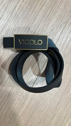 Cintura in vera pelle Vicolo AF0017 nera