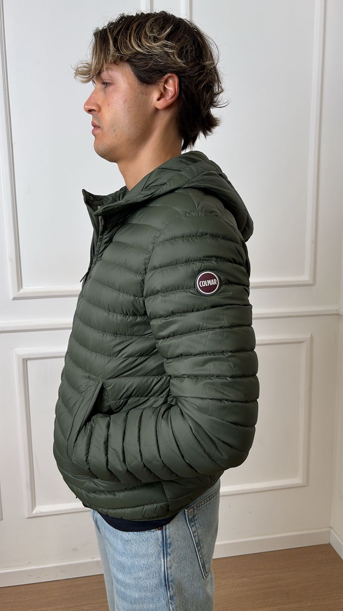 Piumino leggero cappuccio Colmar 1245 8VX