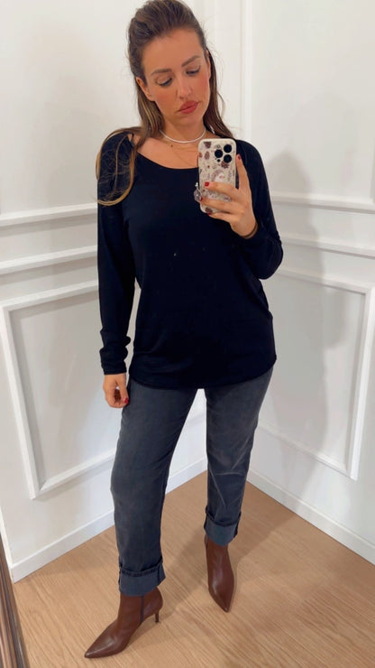 Pull Mila Only 15109964 nero