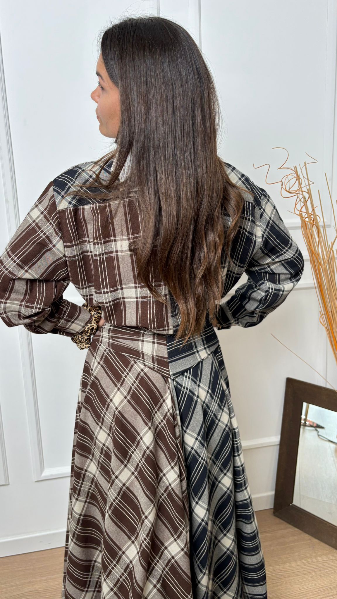 Camicia quadri sfrangiata Dixie CFH5YHC