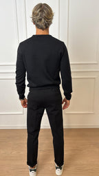 Pull giro pura lana Ferrante 32T00102 002