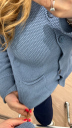 Cardigan coreana P5DCR avio