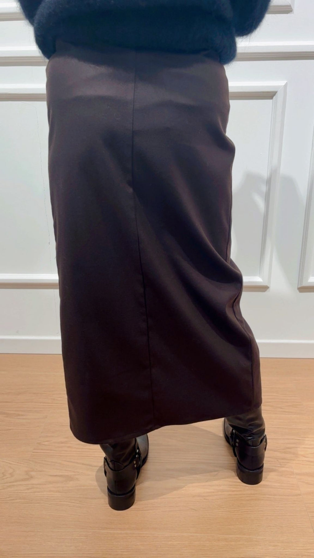 Gonna spacco e fiocco Dixie GDDLYNV moro