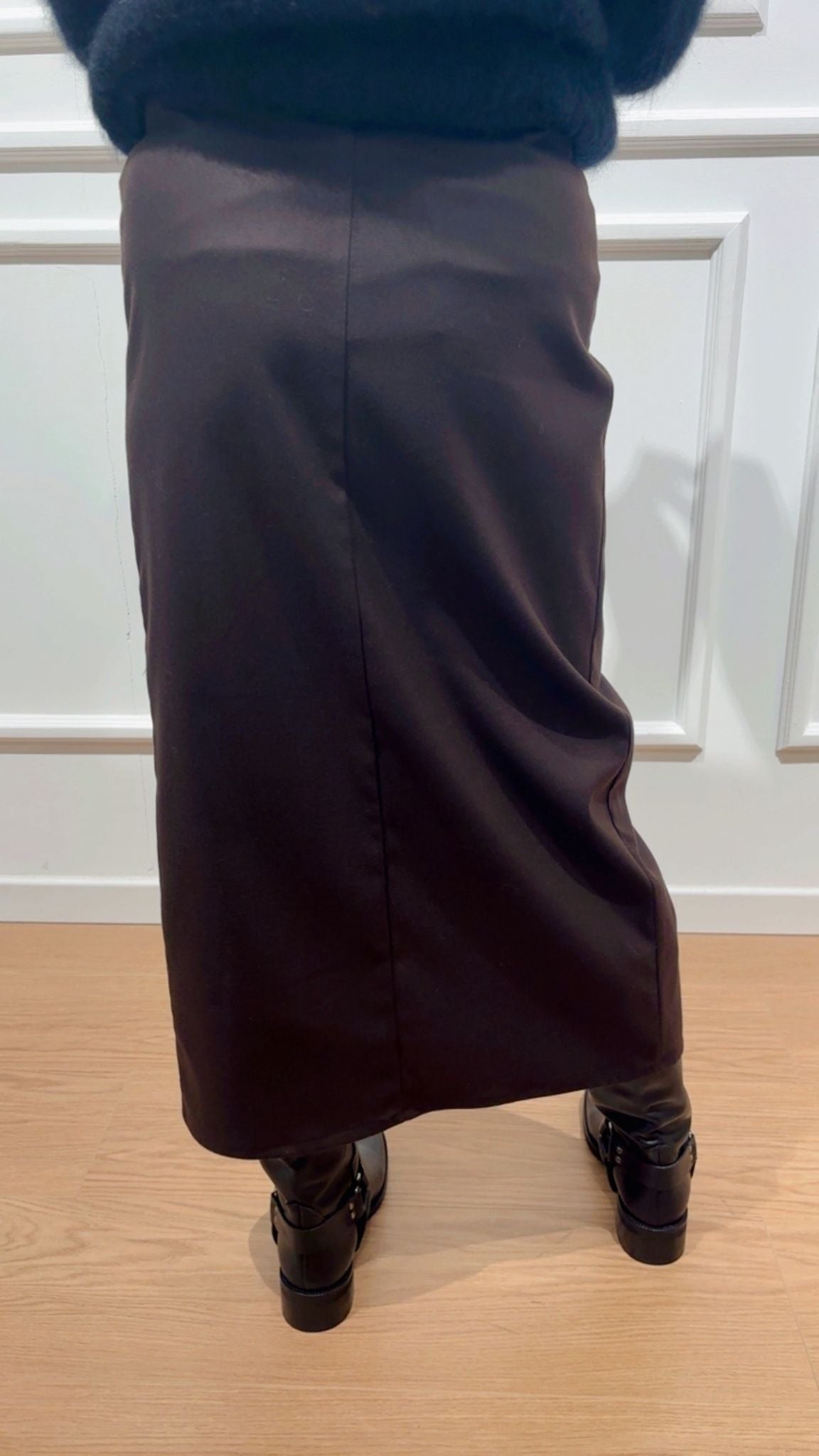 Gonna spacco e fiocco Dixie GDDLYNV moro