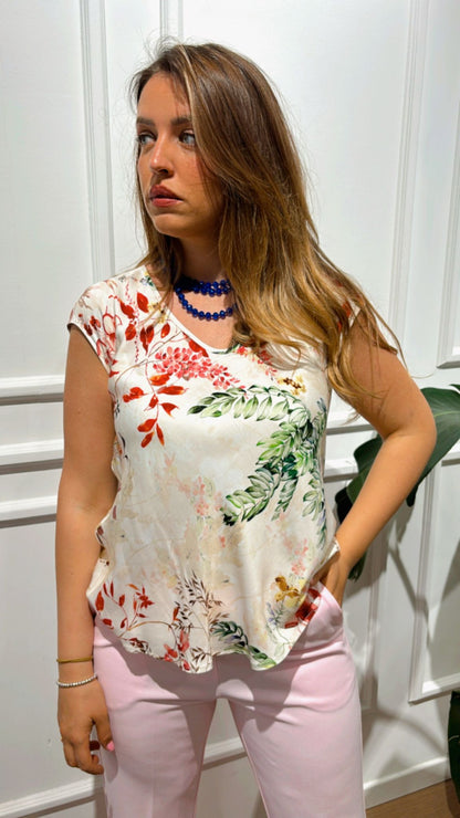 Top fiori Imperial REH0JDD panna