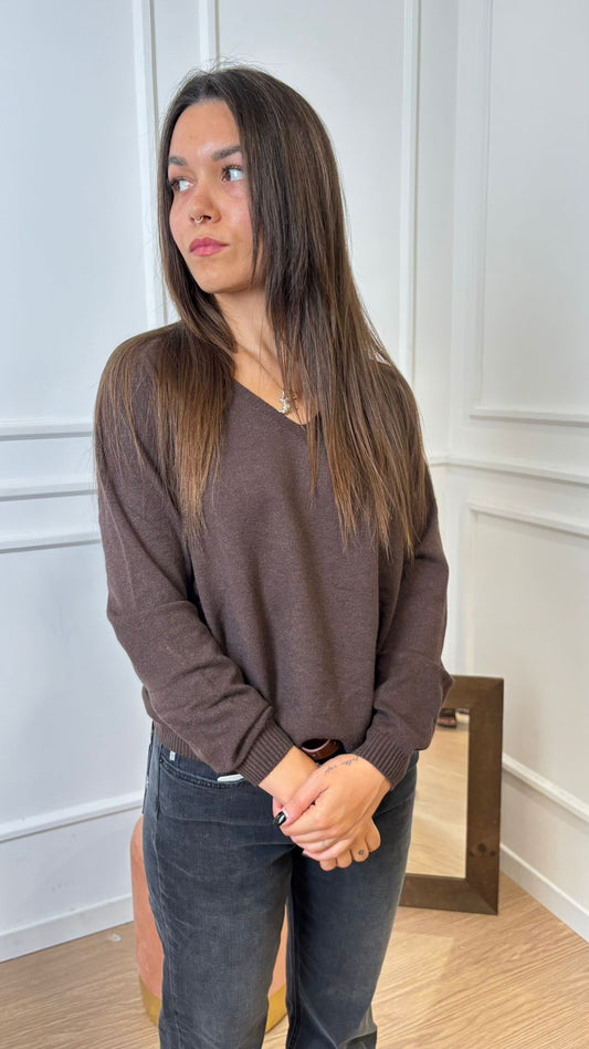 Pull a V viscosa Vicolo 44003F Moro