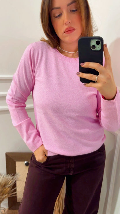 Pull giro loyal Only pink