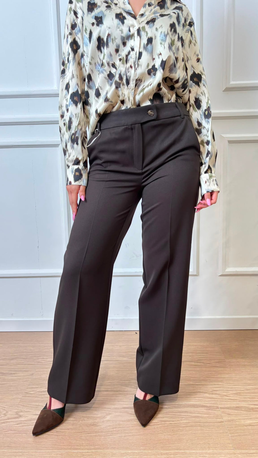 Pantalone diagonale Ghinea Emme Marella
