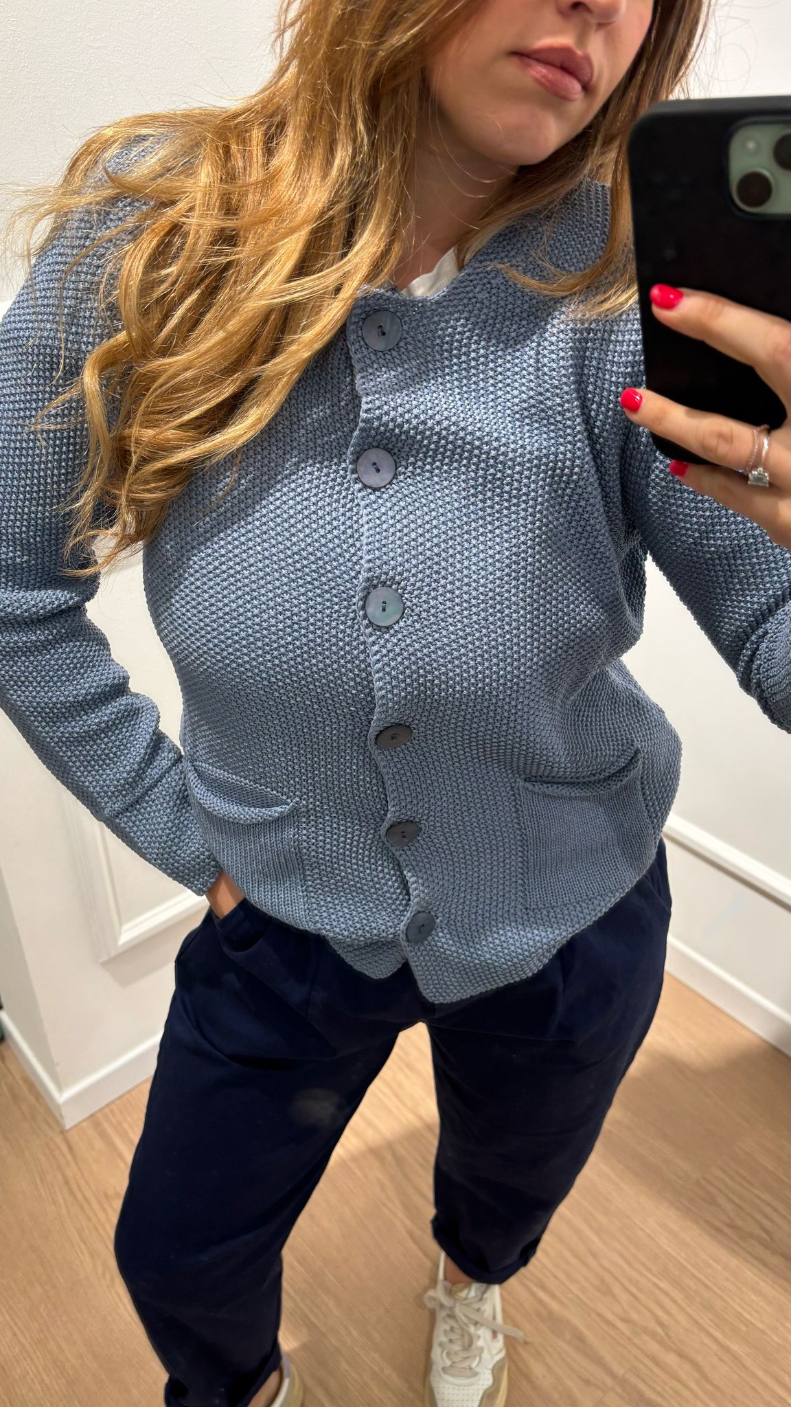Cardigan coreana P5DCR avio