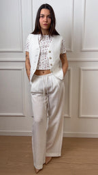 Coordinato in lino Onlita Only