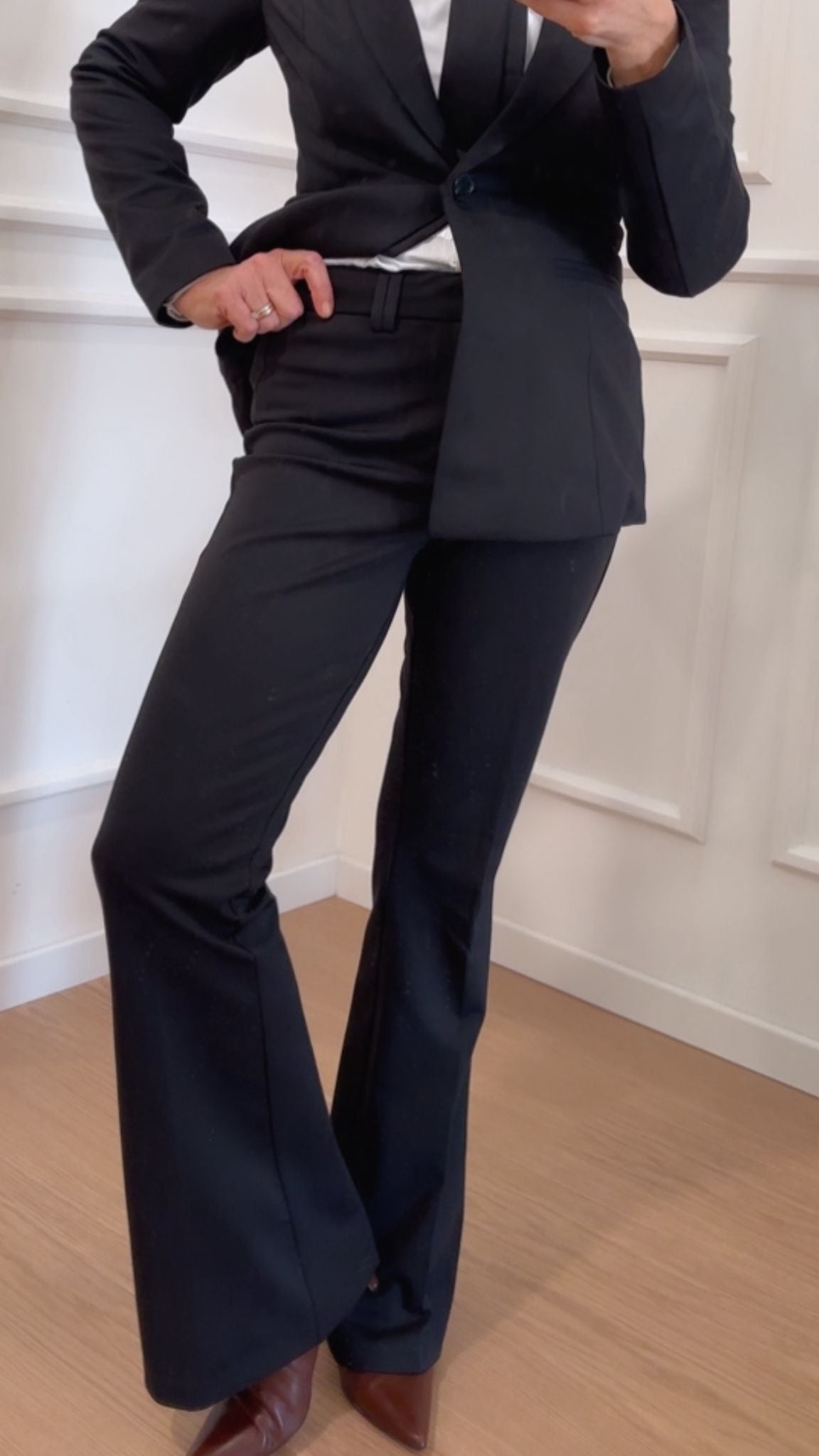 Pantalone a zampa Peach Only