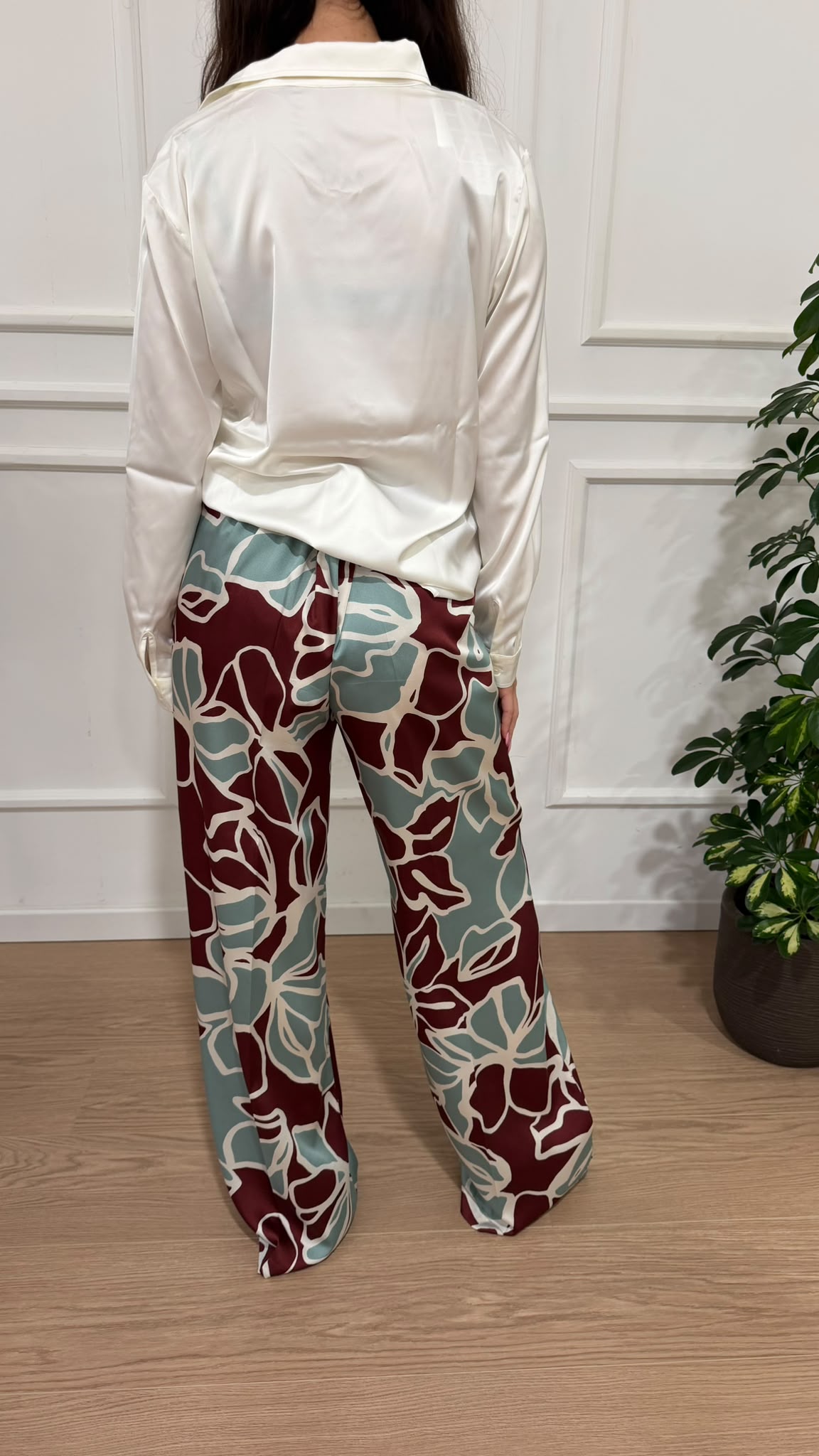 Camicia in raso Edro Emme Marella