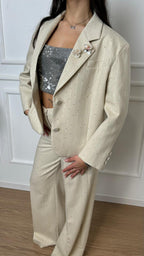 Blazer corto strass Vicolo TD0437