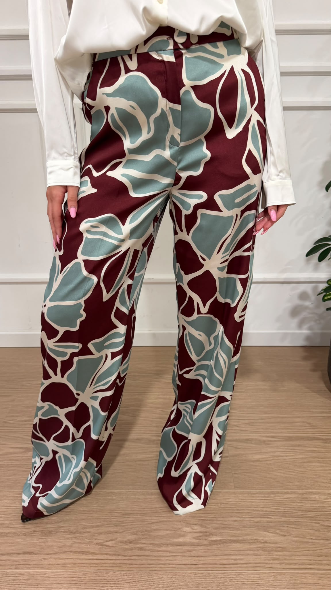 Pantalone dritto fantasia Unigeno Emme Marella