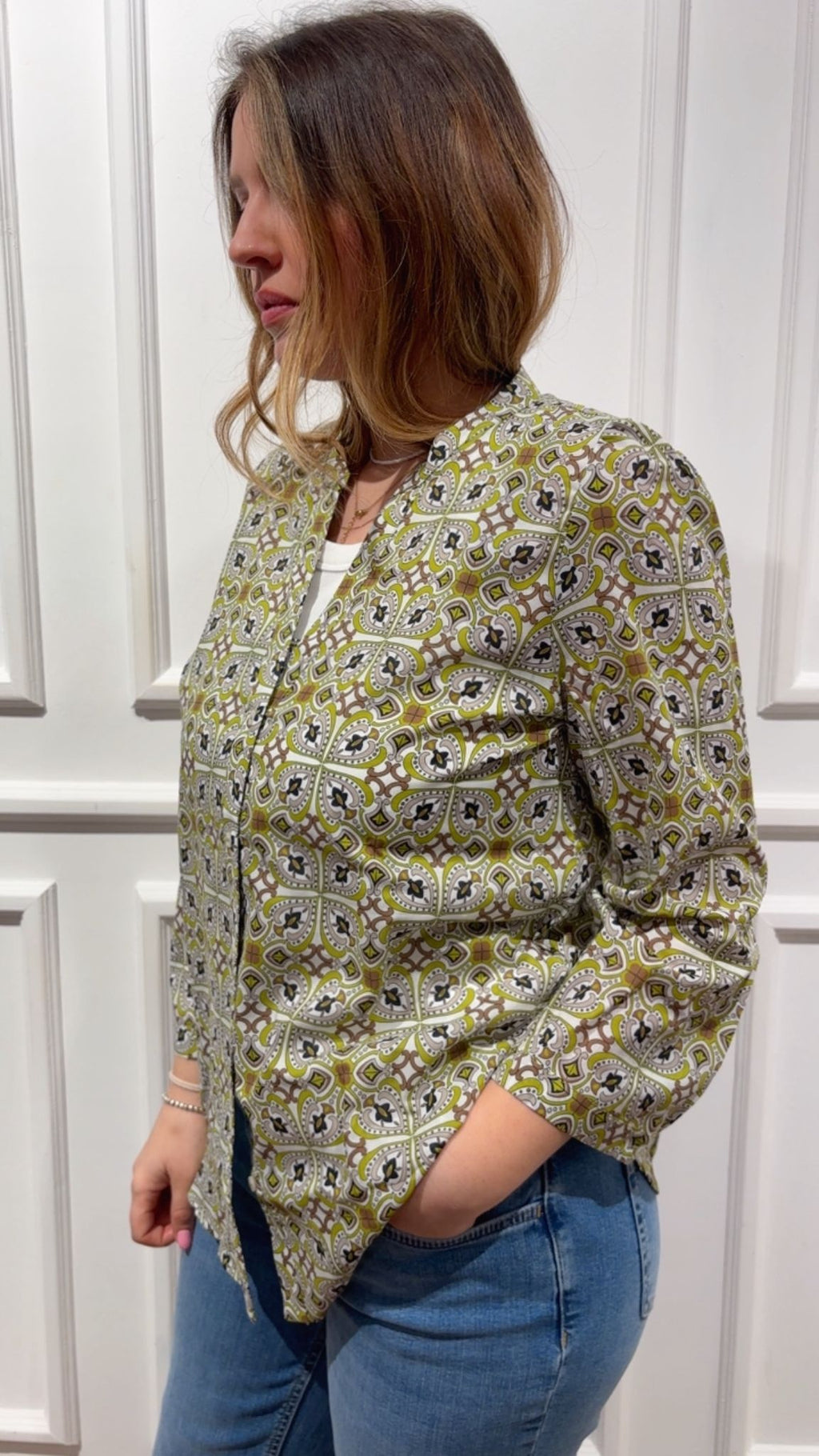 Camicia in cotone Emme Marella Giurato 006