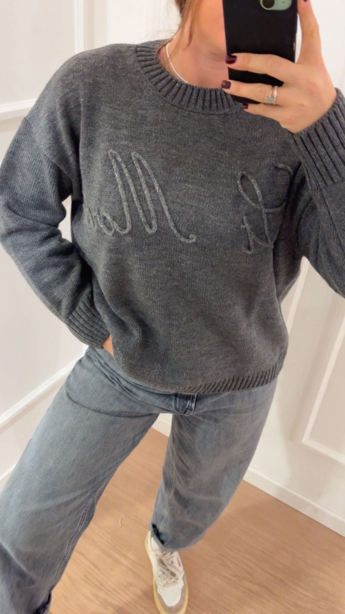 Pull St. Moritz over Tensione In W5HMJ00 Grigio