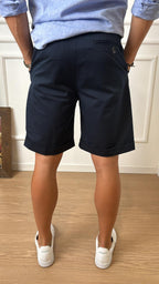 Bermuda con cintura in corda Imperial D81982514 blu