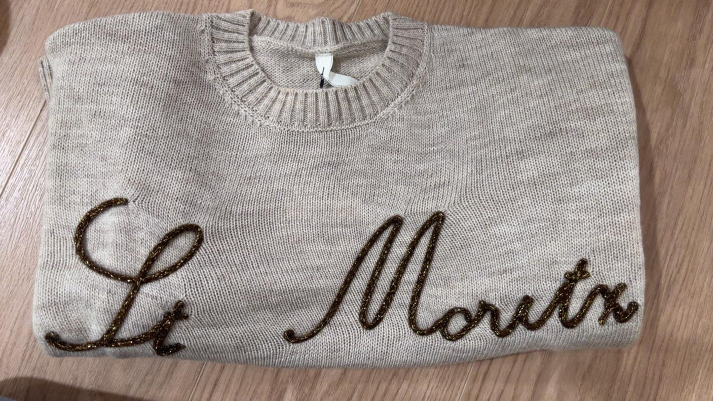 Pull St. Moritz over Tensione In W5HMJ00 Beige