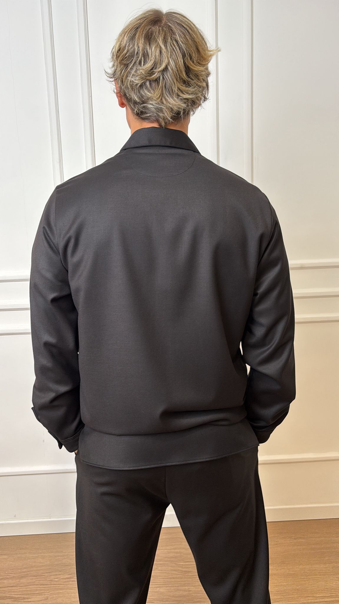 Camicia taschino Imperial C1I9KBV nera