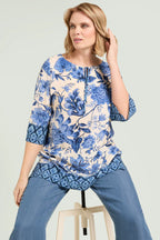 Blusa caftano Luisa Viola 2022