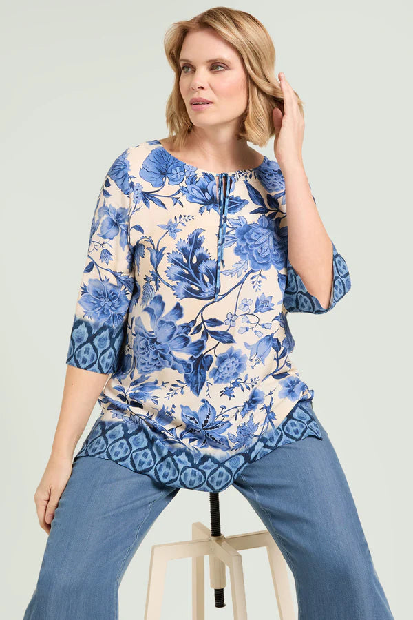 Blusa caftano Luisa Viola 2022
