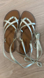 Sandali alla schiava Divine Follie 2000 platino