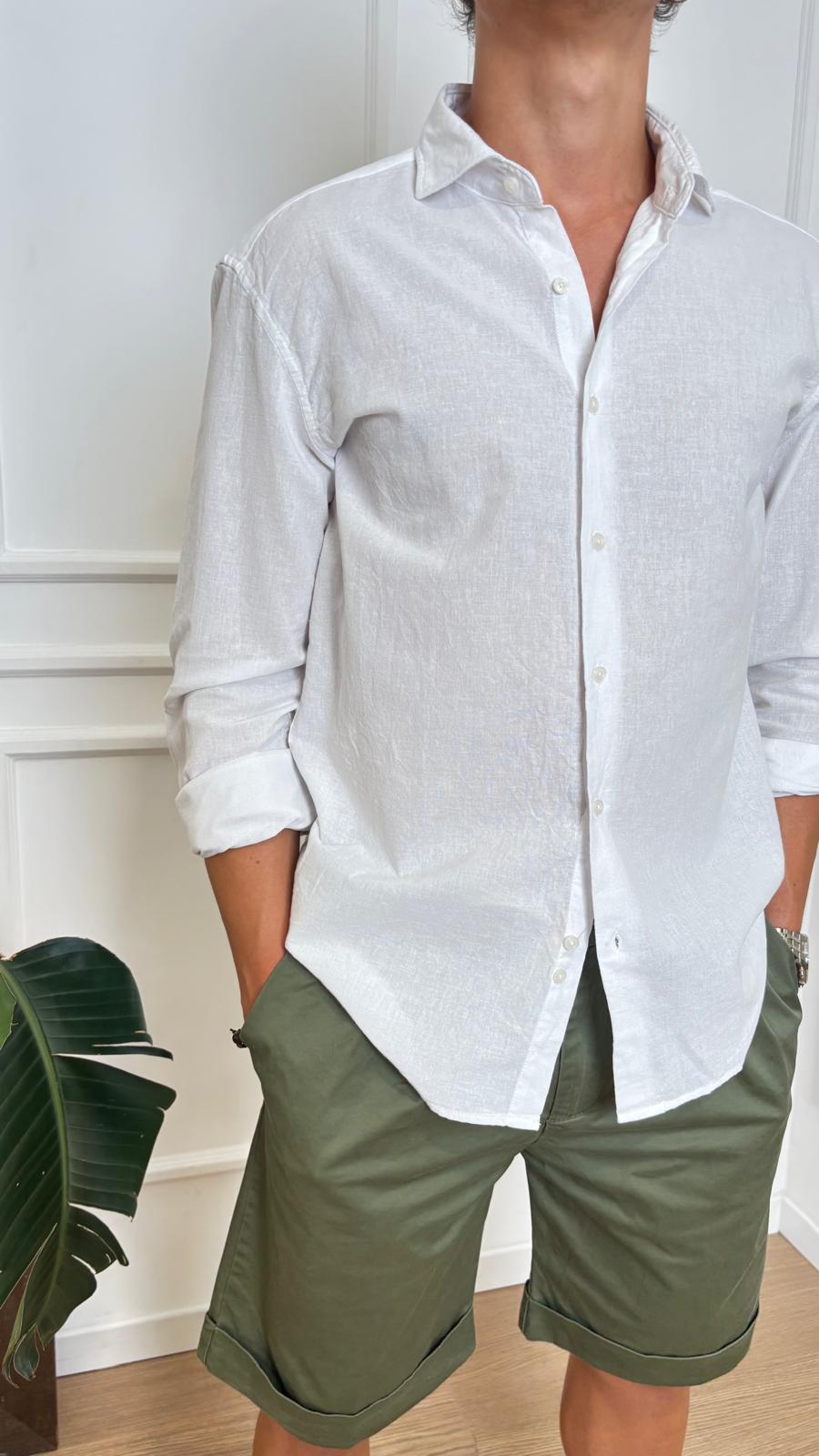 Bermuda con cintura in corda Imperial D81982514 verde