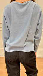 Maglia boxy fit lurex Ragno DT54TB