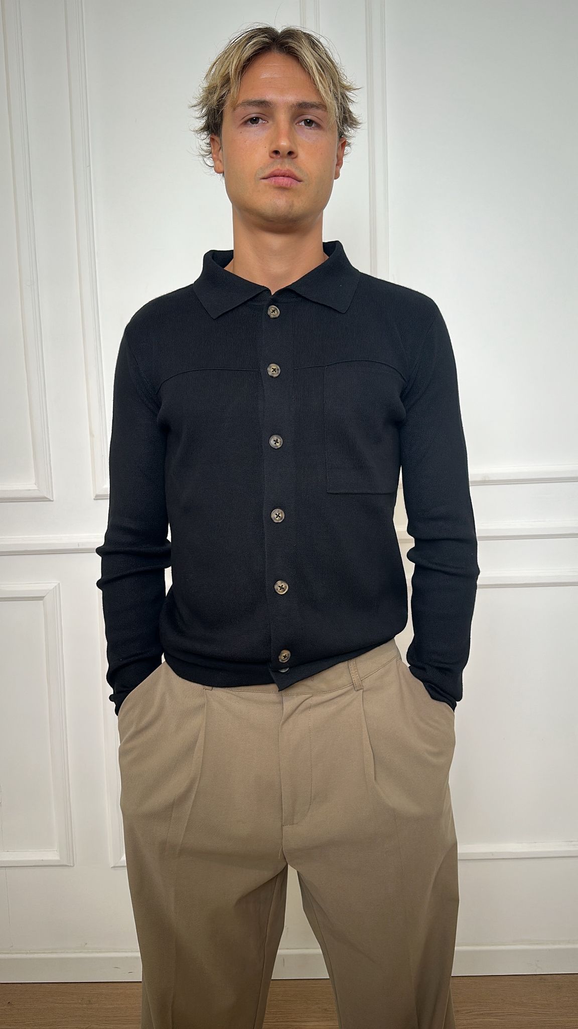 Cardigan con colletto Imperial M8857126U2