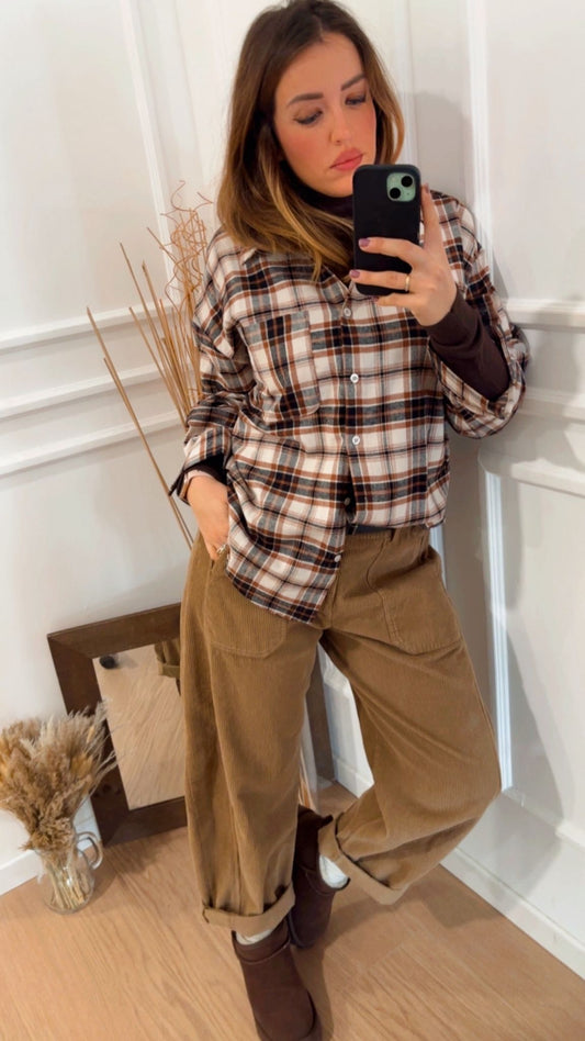 Camicia check Susy Mix 25685Q4