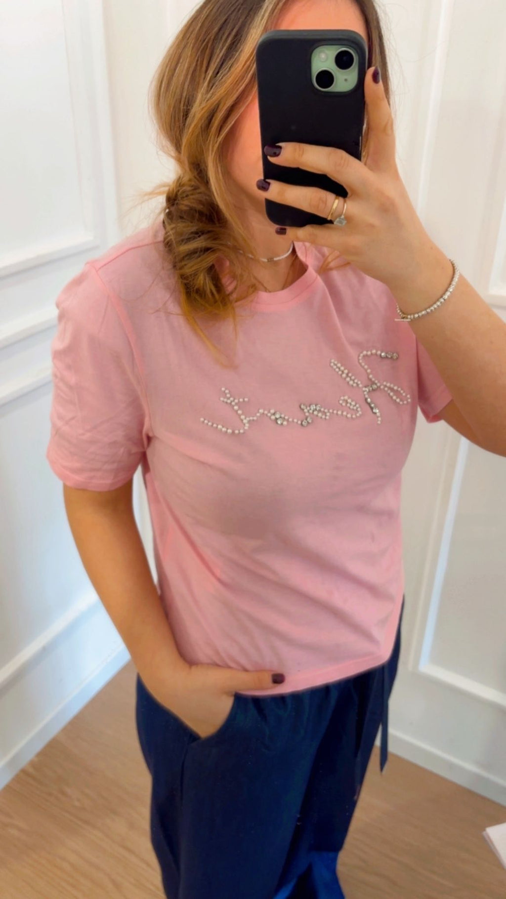 T-Shirt Alice Heart Only rosa