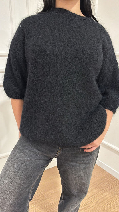 Pull over mohair Dixie M277Y236 nero