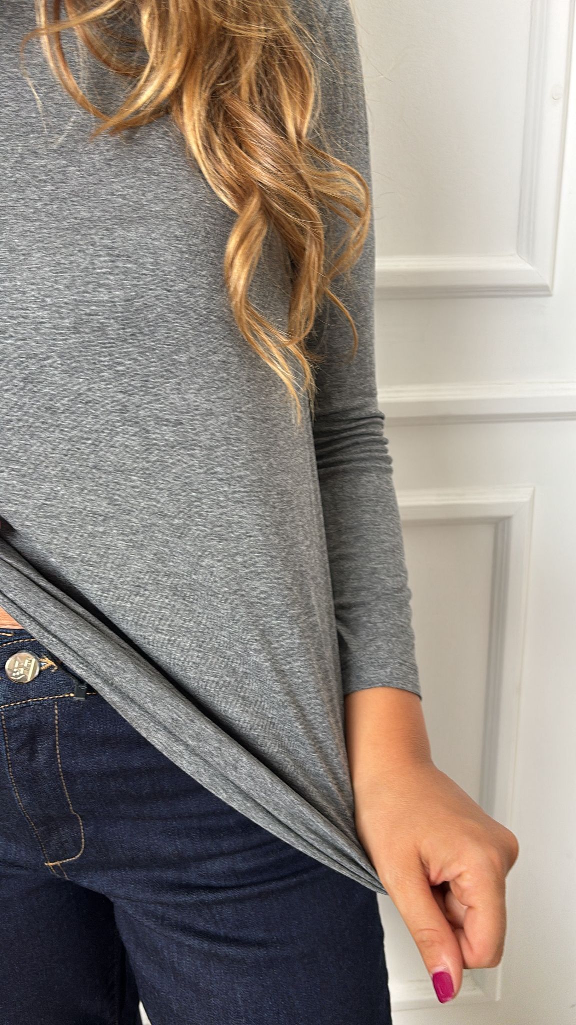 T-Shirt elasticizzata Polpo 011 Emme Marella grigio