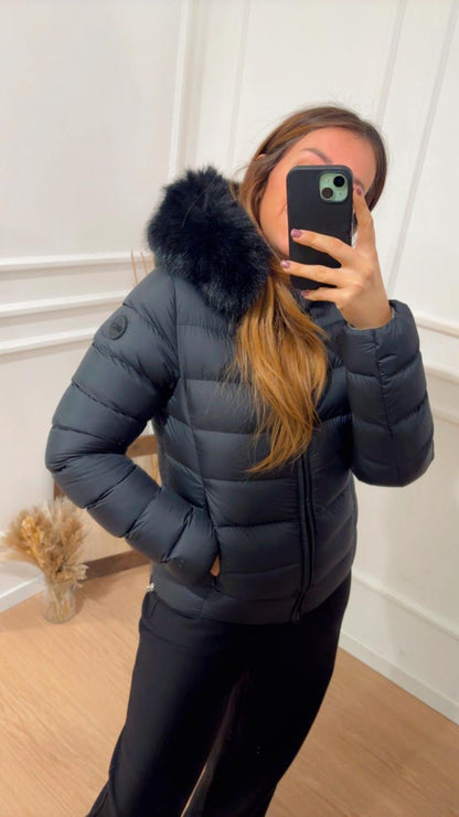 Bomber opaco con pelo Colmar 2239E 2XX 99